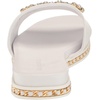 image:imageKarl Lagerfeld Paris womens Bijou Fashion Slide SandalBright White