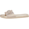 image:imageKarl Lagerfeld Paris womens Bijou Fashion Slide SandalChampagne