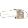image:imageKarl Lagerfeld Paris womens Bijou Fashion Slide SandalChampagne