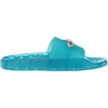 image:imageKarl Lagerfeld Paris womens Bijou Fashion Slide SandalElectric Teal