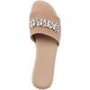 image:imageKarl Lagerfeld Paris womens Bijou Fashion Slide SandalLatte