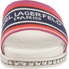 image:imageKarl Lagerfeld Paris womens Bijou Fashion Slide SandalWhiteMulti