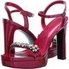 image:imageKarl Lagerfeld Paris womens Jala Ankle Strap Dress SandalFuschia