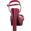 image:imageKarl Lagerfeld Paris womens Jala Ankle Strap Dress SandalFuschia
