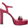 image:imageKarl Lagerfeld Paris womens Jala Ankle Strap Dress SandalFuschia