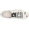 image:imageKarl Lagerfeld Womens Cate Pins Lace Up SneakerBright White