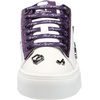 image:imageKarl Lagerfeld Womens Cate Pins Lace Up SneakerBright WhiteDeep Plum