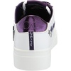 image:imageKarl Lagerfeld Womens Cate Pins Lace Up SneakerBright WhiteDeep Plum