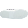 image:imageKarl Lagerfeld Womens Cate Pins Lace Up SneakerBright WhiteDeep Plum