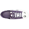 image:imageKarl Lagerfeld Womens Cate Pins Lace Up SneakerBright WhiteDeep Plum