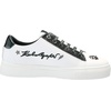 image:imageKarl Lagerfeld Womens Cate Pins Lace Up SneakerBright WhiteForest Green