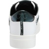 image:imageKarl Lagerfeld Womens Cate Pins Lace Up SneakerBright WhiteForest Green