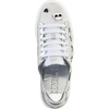 image:imageKarl Lagerfeld Womens Cate Pins Lace Up SneakerSilver