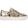 image:imageKarl Lagerfeld Womens Cate Pins Lace Up SneakerWhite Gold