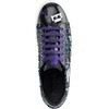 image:imageKarl Lagerfeld Womens Cate Pins Tweed Lace up SneakerBlackMulti