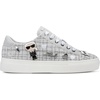 image:imageKarl Lagerfeld Womens Cate Pins Tweed Lace up SneakerGrey