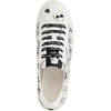 image:imageKarl Lagerfeld Womens Cate Pins Tweed Lace up SneakerWhiteBlack