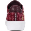 image:imageKarl Lagerfeld Womens Cate Pins Tweed Lace up SneakerWine