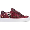 image:imageKarl Lagerfeld Womens Cate Pins Tweed Lace up SneakerWine