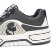 image:imageKarl Lagerfeld Womens Colden Everyday Lace Up SneakerBlackWhite