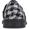 image:imageKarl Lagerfeld Womens Randall Loafer with Logo HardwareBlackWhite