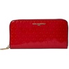 image:imageKARL LAGERFELD Paris Womens Maybelle Solid Zip WalletMetallic Red