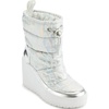 image:imageKARL LAGERFELD Womens Berdina Wedge Slip onSilver Irridescent