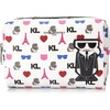 image:imageKARL LAGERFELD Womens Maybelle Cosmetic BagMultiWhite