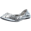 image:imageKARL LAGERFELD Womens Velma Ballet FlatsSilver