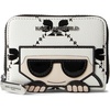 image:imageKARL LAGERFELD womens Maybelle Slg WalletBlackWhite