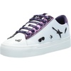 Bright White/Deep Plum