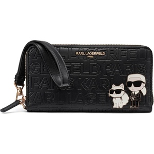 image:imageKARL LAGERFELD Paris Meribel SLG WalletBlackGold