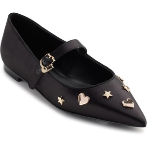 image:imageKARL LAGERFELD Paris Womens Veyda Mary Jane FlatsBlack