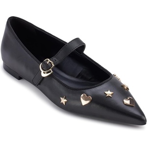 image:imageKARL LAGERFELD Paris Womens Veyda Mary Jane FlatsSolid Black