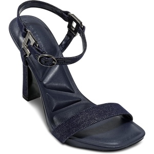 image:imageKARL LAGERFELD Womens Cybil Evening Ankle Strap Dress HeelDark Navy
