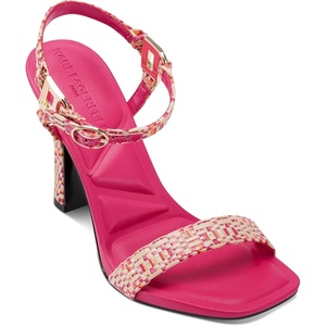 image:imageKARL LAGERFELD Womens Cybil Evening Ankle Strap Dress HeelTeaberry