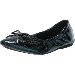 image:imageKARL LAGERFELD Womens Velma Ballet FlatsForest Green