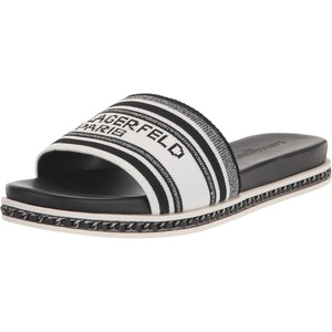 image:imageKarl Lagerfeld Paris womens Bijou Fashion Slide SandalBlack Multi