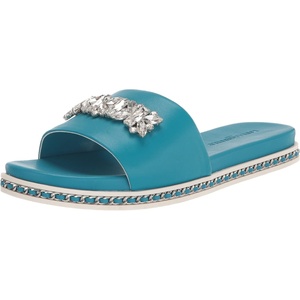 image:imageKarl Lagerfeld Paris womens Bijou Fashion Slide SandalDiva Blue