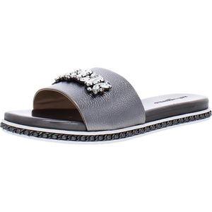 image:imageKarl Lagerfeld Paris womens Bijou Fashion Slide SandalSilver