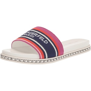 image:imageKarl Lagerfeld Paris womens Bijou Fashion Slide SandalWhiteMulti