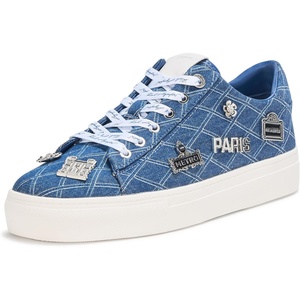 image:imageKarl Lagerfeld Womens Cate Pins Lace Up SneakerBlue