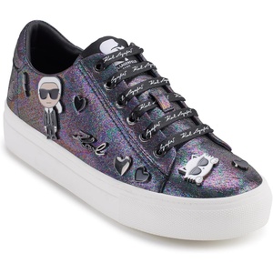 image:imageKarl Lagerfeld Womens Cate Pins Lace Up SneakerMulti