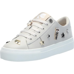 image:imageKarl Lagerfeld Womens Cate Pins Lace Up SneakerSoft White
