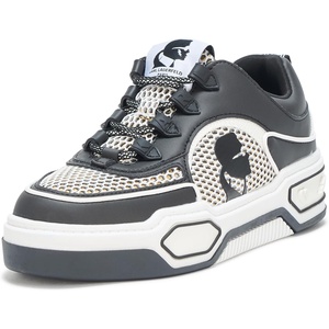 image:imageKarl Lagerfeld Womens Colden Everyday Lace Up SneakerBlackWhite