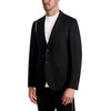 image:imageKARL LAGERFELD Mens 2 Button Exposed Zipper BlazerBlack