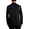 image:imageKARL LAGERFELD Mens 2 Button Exposed Zipper BlazerBlack