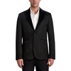 image:imageKARL LAGERFELD Mens 2 Button Long Sleeve Skull Jacquard BlazerBlack