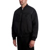 image:imageKARL LAGERFELD Mens All Over Patches Long Sleeve Solid Bomber JacketBlack