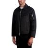 image:imageKARL LAGERFELD Mens Chest Pocket Exposed Zipper Puffer JacketBlack